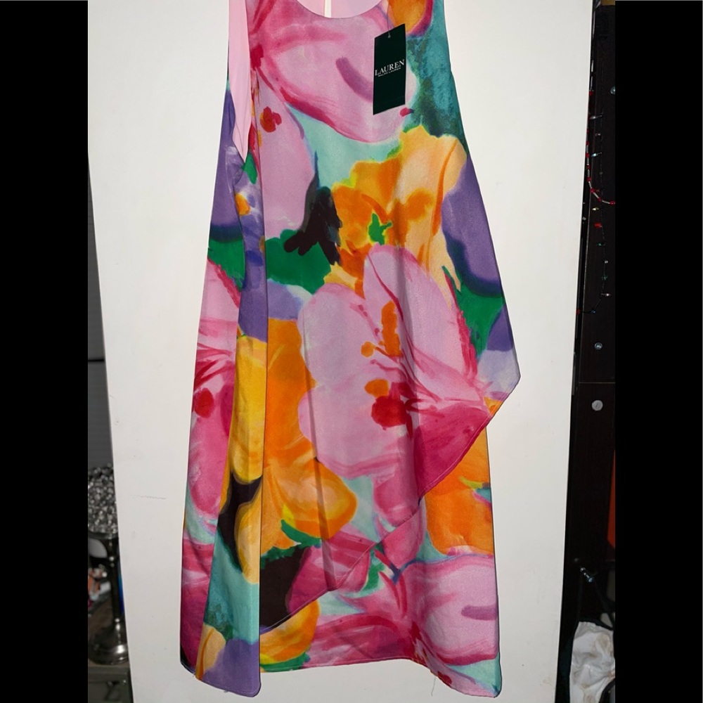 Ralph Lauren Drape Dress